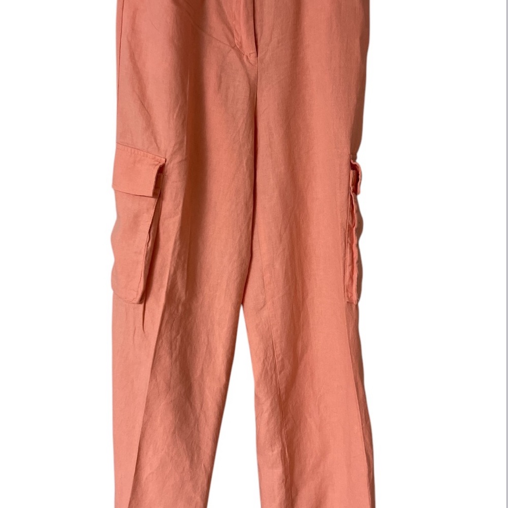 Coral Cargo Pants